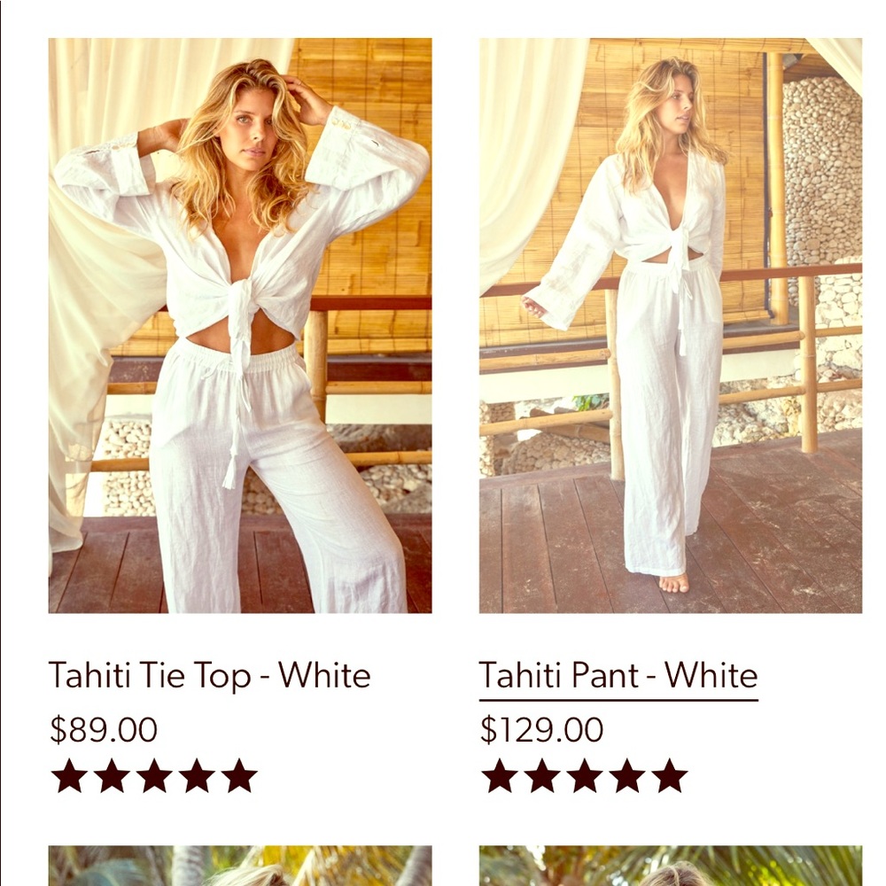 Tahiti Beachwear set